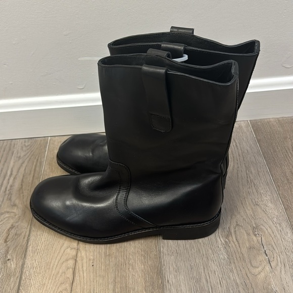 NEW! Free People Easton Equesterian Black Boots - Size 40.5 EU/ 9.5 US🫧 - Picture 5 of 14